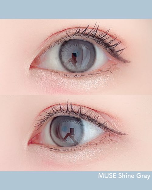 OLENS MUSE ビー玉カラコン　シャイングレー