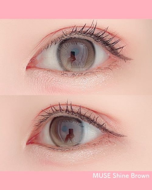OLENS MUSE ビー玉カラコン　シャインブラウン