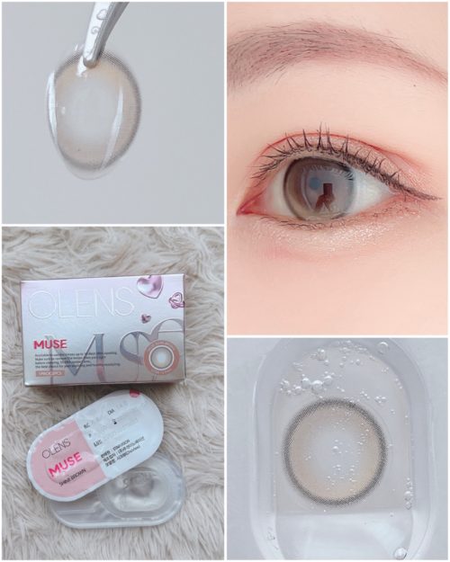 OLENS MUSE ビー玉カラコン　シャインブラウン